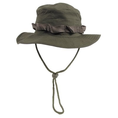 Booniehat with ripstop OD green