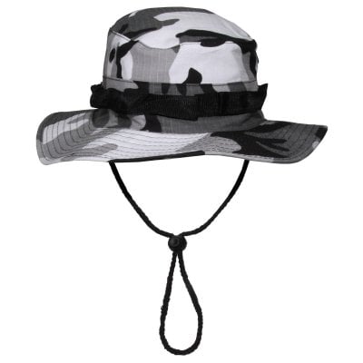 Booniehat with ripstop urban camo