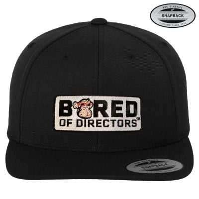 Bored Of Directors Logo Premium Snapback Cap 1