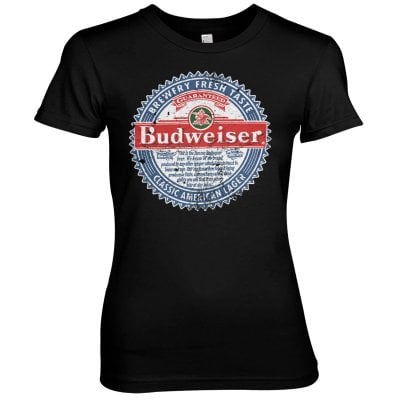 Budweiser American Lager Girl T-shirt 1
