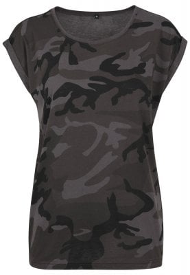 Camo extended shoulder tee 1