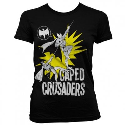 Caped Crusaders Girly T-Shirt 1