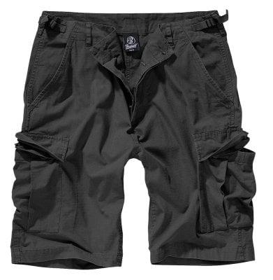 Ripstop cargo shorts men black