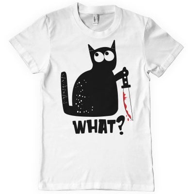 Cat Say What T-Shirt 1
