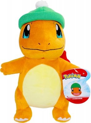 Charmander with hat - stuffed animal 20 cm - Pokemon