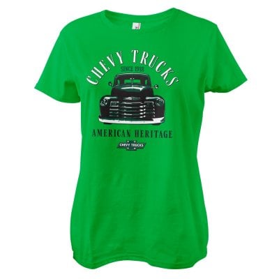 Chevy Trucks - American Heritage Girly Tee 1