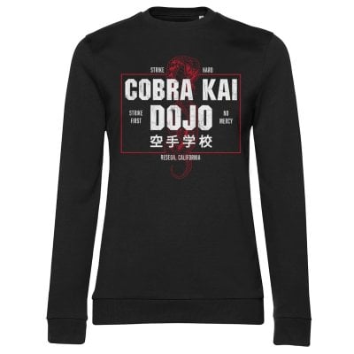 Cobra Kai Dojo Girly Sweatshirt 1