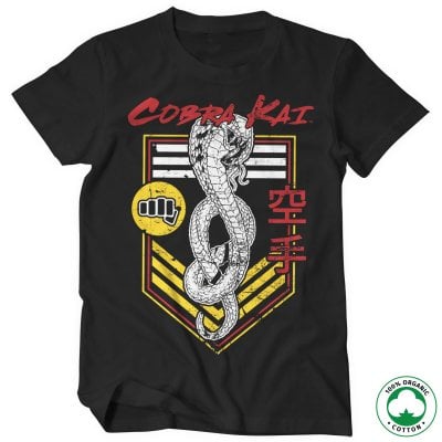 Cobra Kai Punch Patch Organic T-Shirt 1