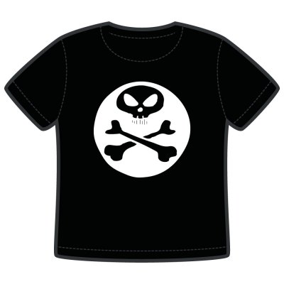cool skull barn t-shirt
