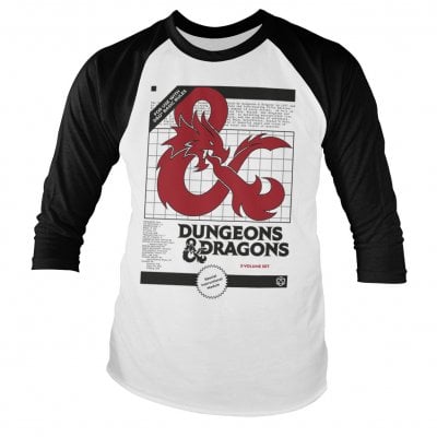 Dungeons & Dragons - 3 Volume Set Baseball Long Sleeve Tee 1