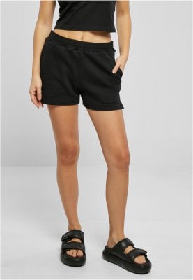 Women's organic terry shorts 1