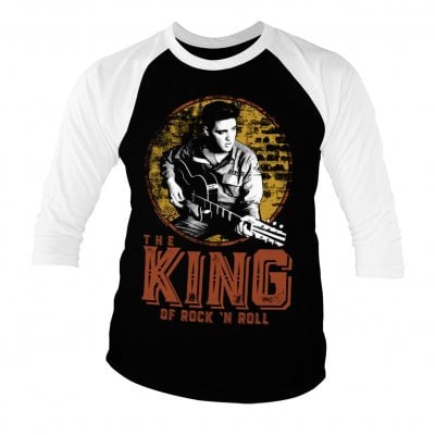 Elvis Presley - The King Of Rock 'n Roll Baseball 3/4 Longsleeve 1