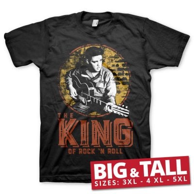 Elvis Presley - The King Of Rock 'n Roll Big & Tall T-Shirt 1