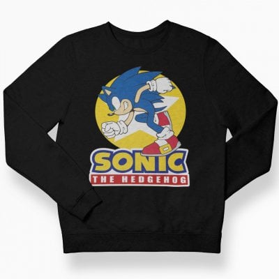 Fast Sonic - Sonic The Hedgehog kids sweatshirt 1