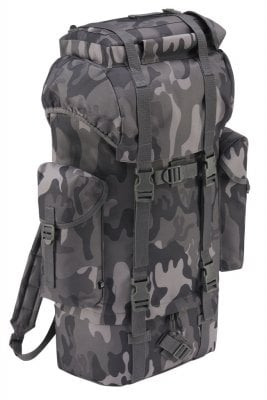 Festival backpack kamouflage grey camo