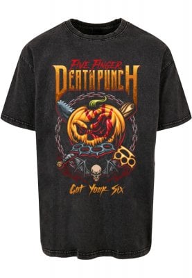 Five Finger Death Punch - Got Your Six Washed Oversize Tee