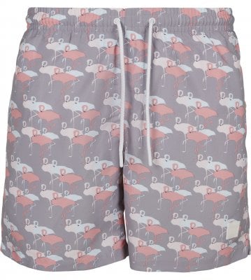 Flamingo AOP swim shorts