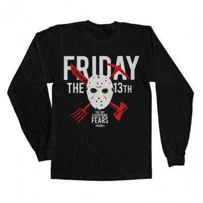 Friday The 13th - The Day Everyone Fears Long Sleeve Tee 1