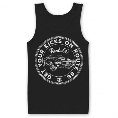 Get Your Kicks On Route 66 Tank Top 1