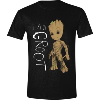 Guardians Of The Galaxy - I Am Groot Scribbles T-Shirt - XX-Large 1