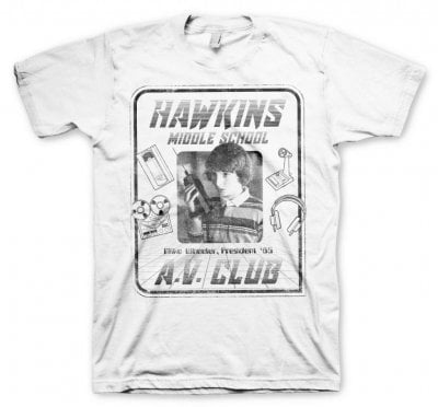 Hawkins A.V. Club T-Shirt - REA