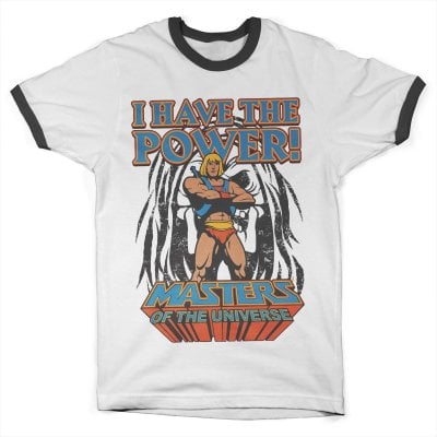 I Have The Power Ringer Tee 1