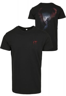 IT logo clown T-shirt front and back