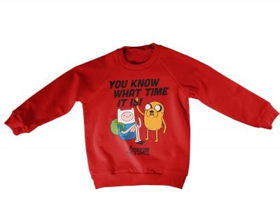 It's Adventure Time Kids Sweatshirt 1
