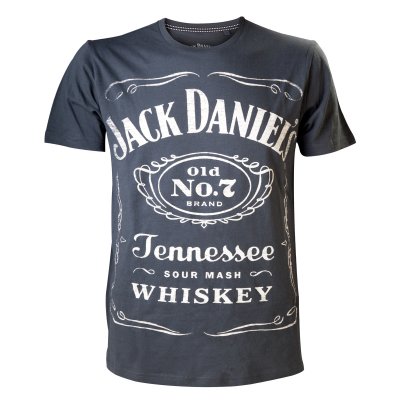 Svart Jack Daniels t-shirt