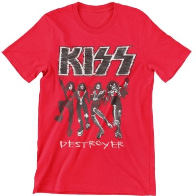 Kiss destroyer barn t-shirt