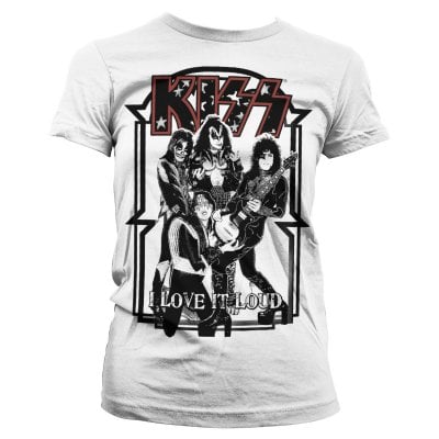 KISS - I Love It Loud girly t-shirt 1