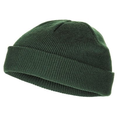Short hat with folded edge 1