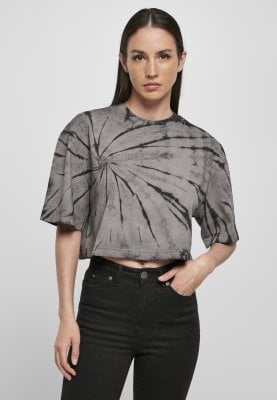 Short t-shirt oversize and batik pattern