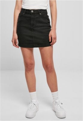Ladies Organic Stretch Denim Mini Skirt 1