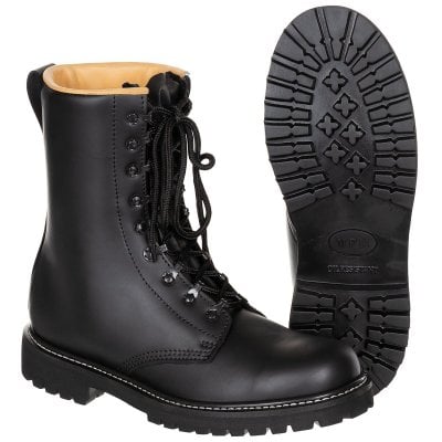 Leather boot combat