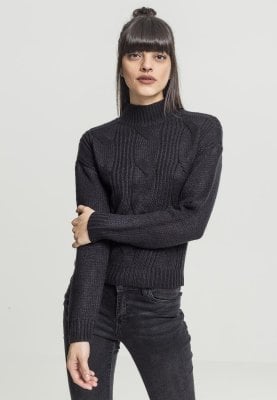 Sweater with braid pattern lady 1