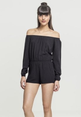 Long-sleeved jumpsuit with short pants 1