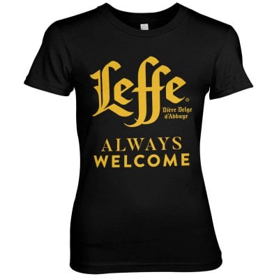 Leffe - Always Welcome Girly T-shirt 1