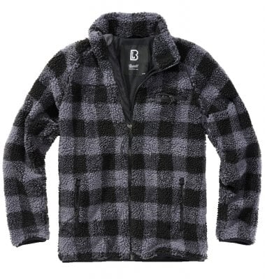 Lumberjack teddy jacket gray/black - men 1