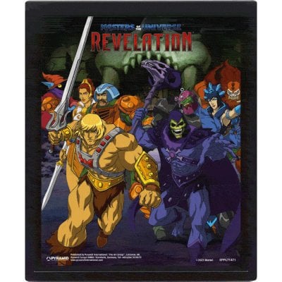 Masters Of The Universe: Revelation - 3D poster with frame
