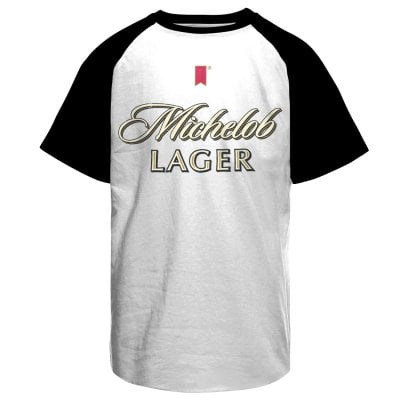 Michelob Lager Baseball T-Shirt 1