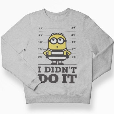 Minions - I Didn't Do It Kids Sweatshirt 1