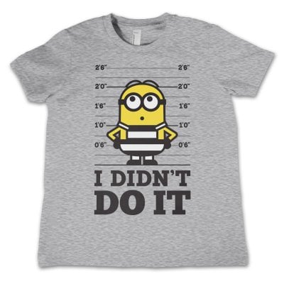 Minions - I Didn't Do It Kids T-Shirt 1