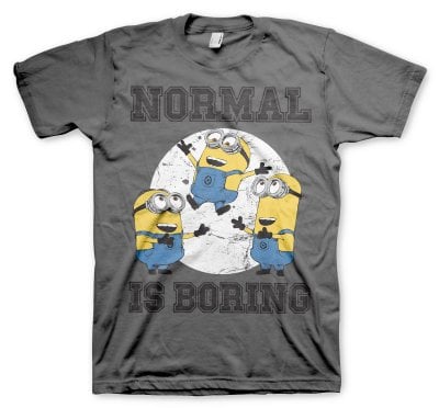 Minions - Normal Life Is Boring T-Shirt 1