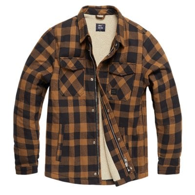 Lumberjack jacket with teddy lining 3