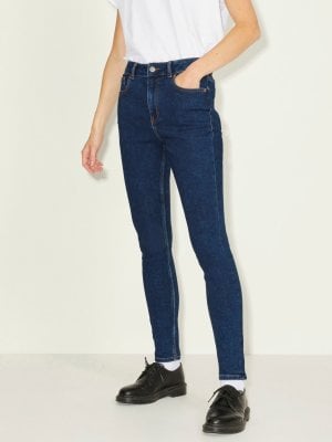 Dark blue skinny fit jeans women JJXX
