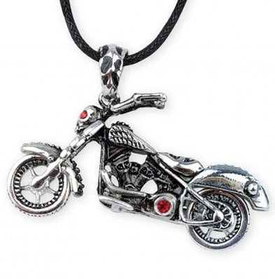 Motorbike necklace