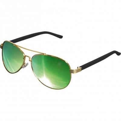 Mumbo sunglasses mirror glass gold 1