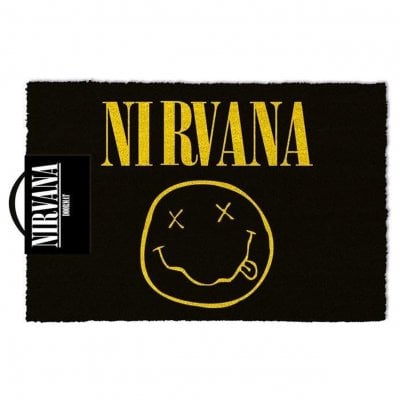 Nirvana (Smiley) Door Mat 0