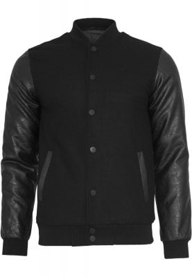 Oldschool College jacket black / black